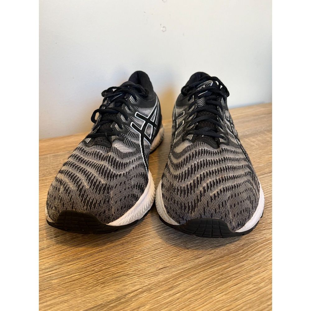 Asics Gel Nimbus 22 Mens Shoes Black White Athletic Running Sneakers Size 12.5 - Picture 2 of 10
